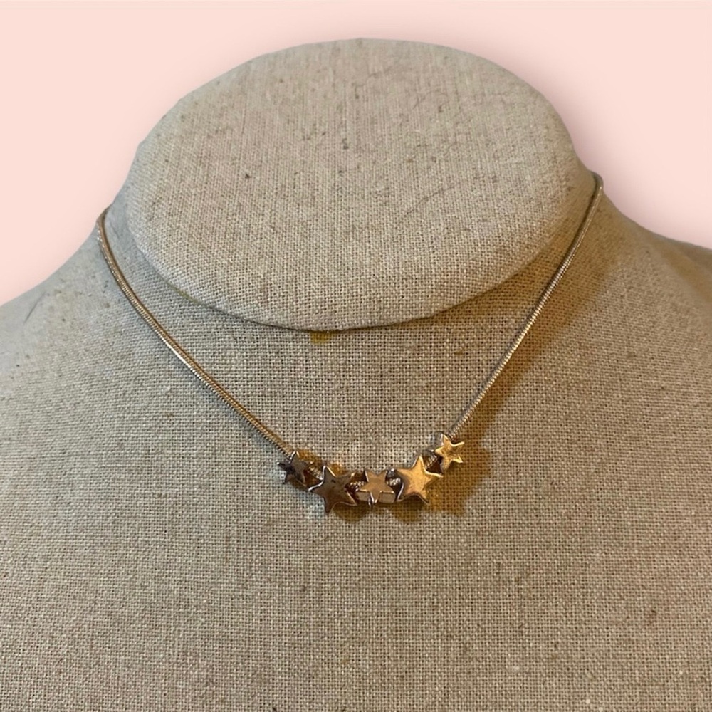 Hollister Gold Star Necklace